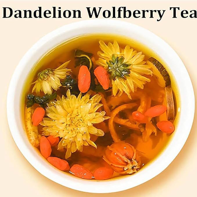 Dandelion Wolfberry Herbal Tea - đánh giá và giá Herbal Wellness Blend