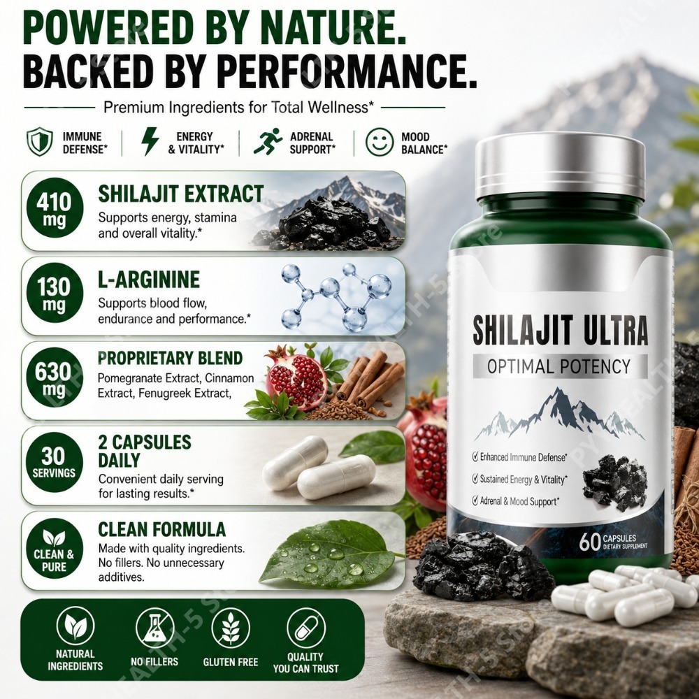 Shilajit Herbal Blend Suppleme - đánh giá và giá Herbal Wellness Blend