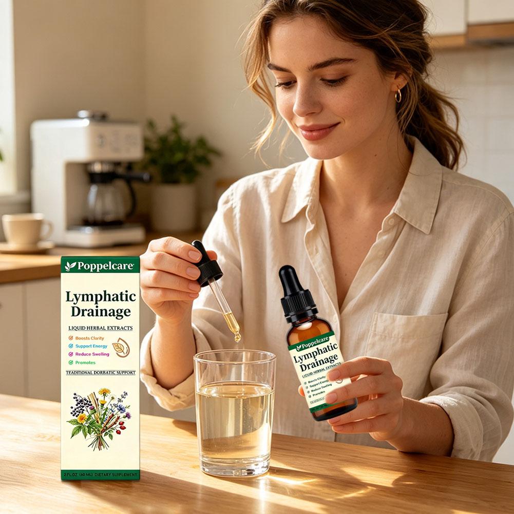 Herbal Lymphatic Drainage Drop - đánh giá và giá Herbal Wellness Liquid
