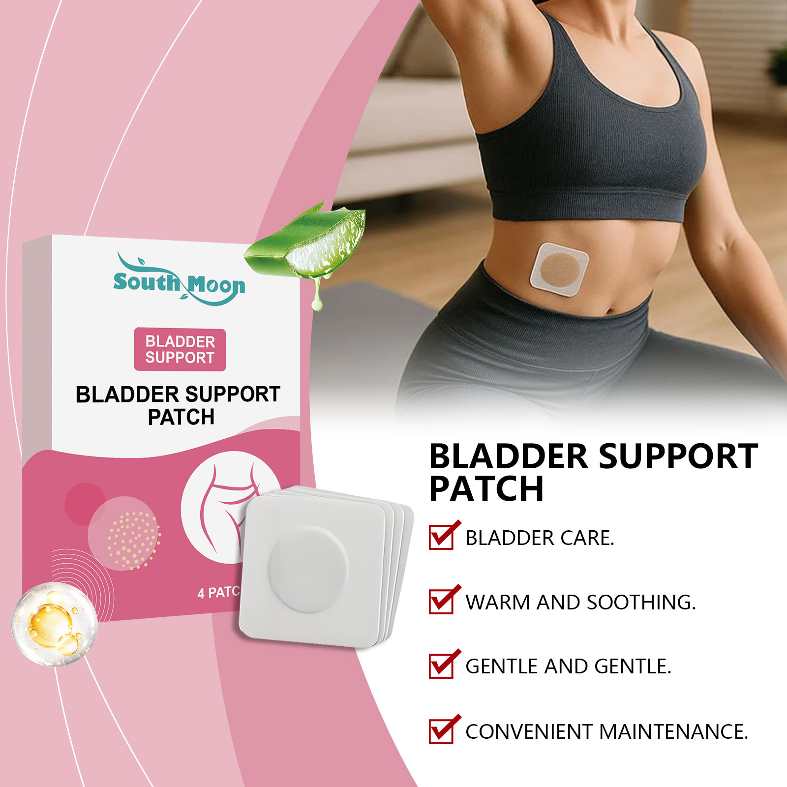 Female Bladder Control Patch S - đánh giá và giá Herbal Zone