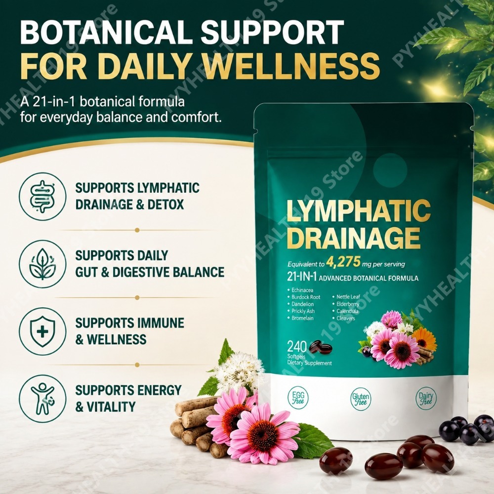 Lymphatic Drainage Capsules He - đánh giá và giá Herbal Wellness Blend