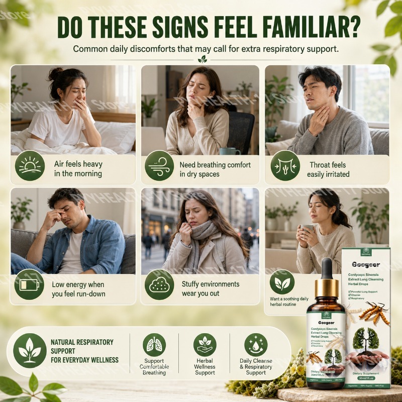 Googeer Cordyceps Drops Herbal - đánh giá và giá Herbal Wellness Liquid