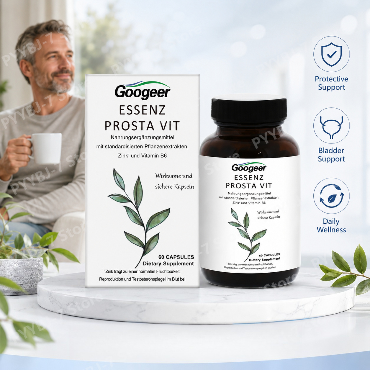 Men’s Wellness Capsules with S - đánh giá và giá Herbal Wellness Blend